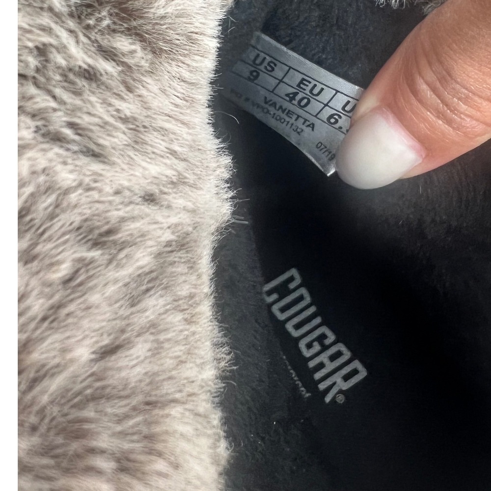 Cougar Vanetta Waterproof Suede Faux Fur Winter Snow Boots - Women's US 9 - Picture 2 of 7